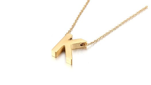 Necklace With The 26 Uppercase English Letters - Image 13