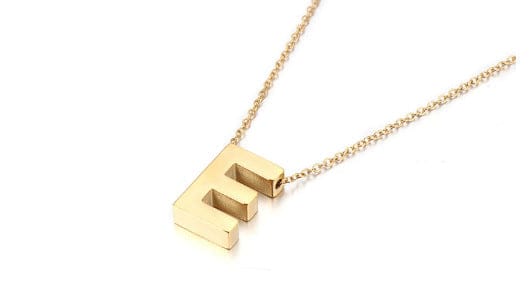 Necklace With The 26 Uppercase English Letters - Image 7
