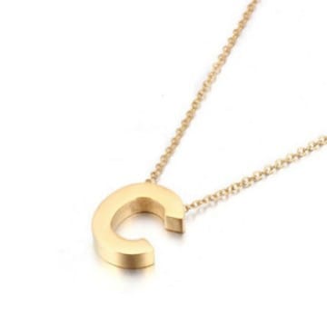Necklace With The 26 Uppercase English Letters - Image 2