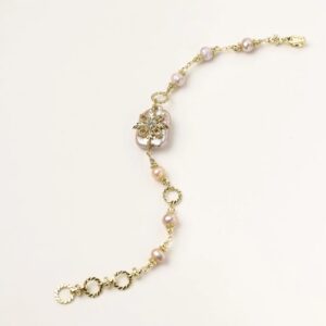 Baroque Pearl Bloom Bracelet