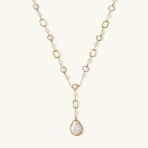 Lumina Pearl Station Necklace