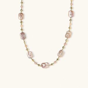 Iridescent Pearl Chain